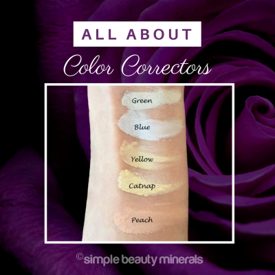 wrist swatch of color correctors