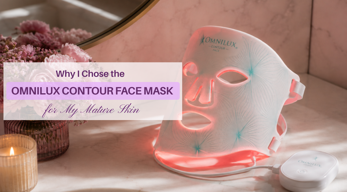 Why I Chose The Omnilux Contour Face Mask for My Mature Skin