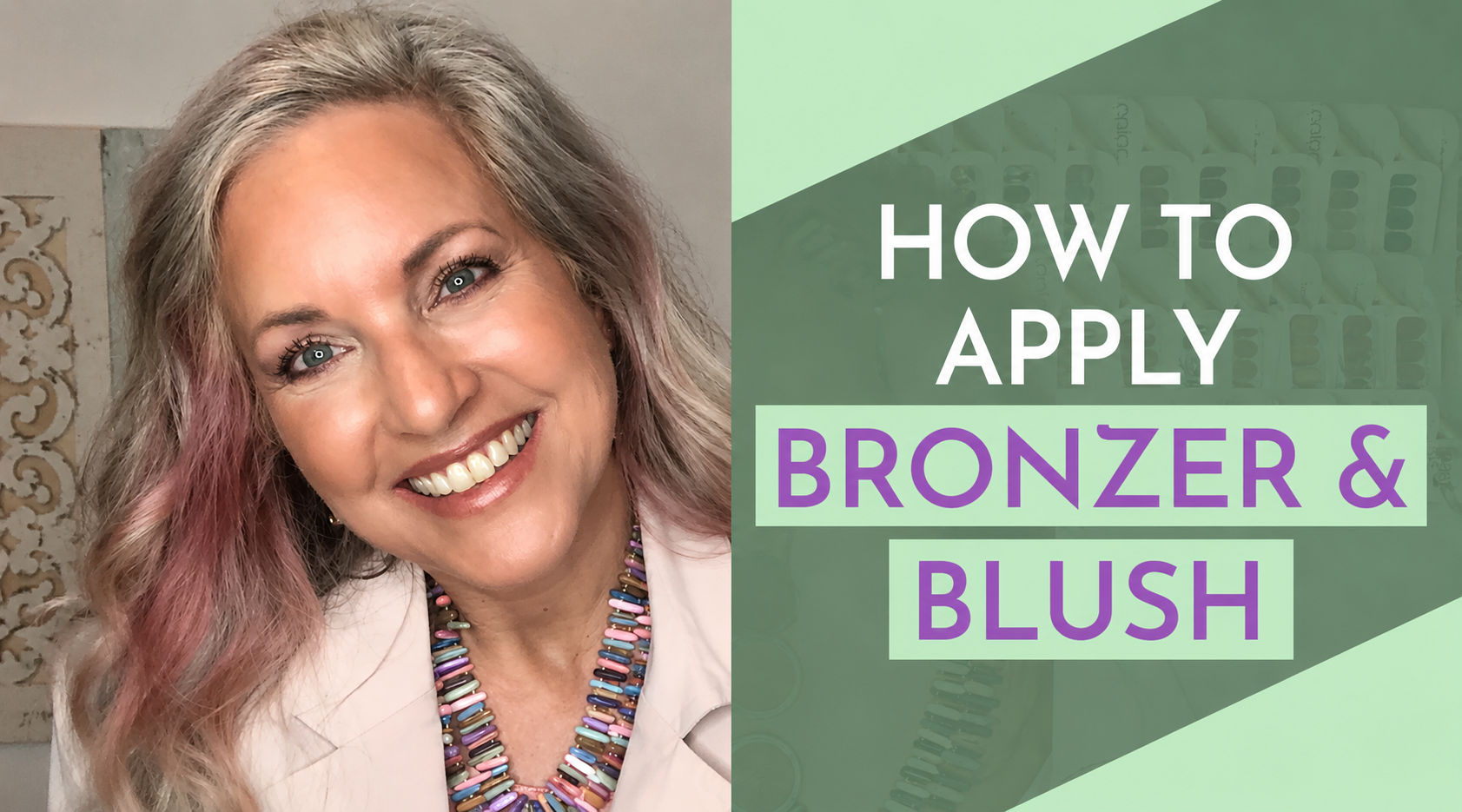 How To Apply Bronzer & Blush