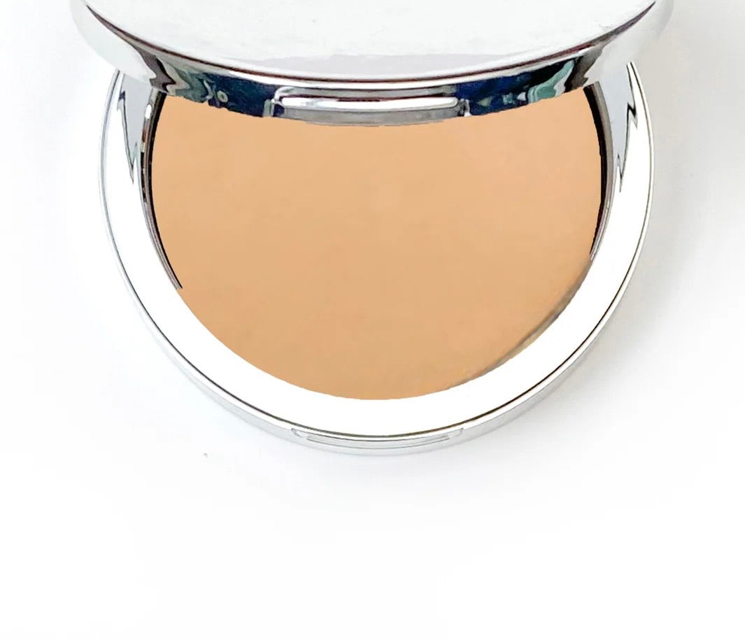 deep beige compact powder.
