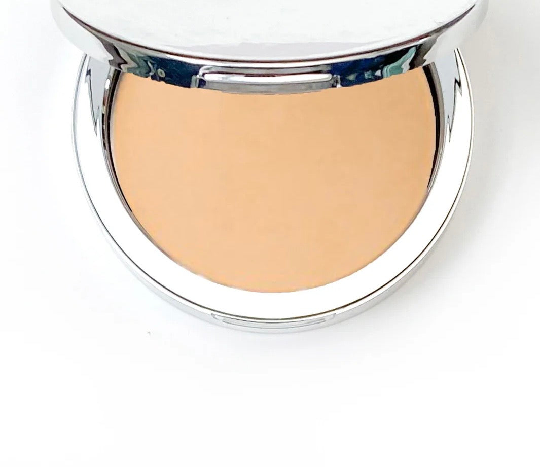 medium beige compact.