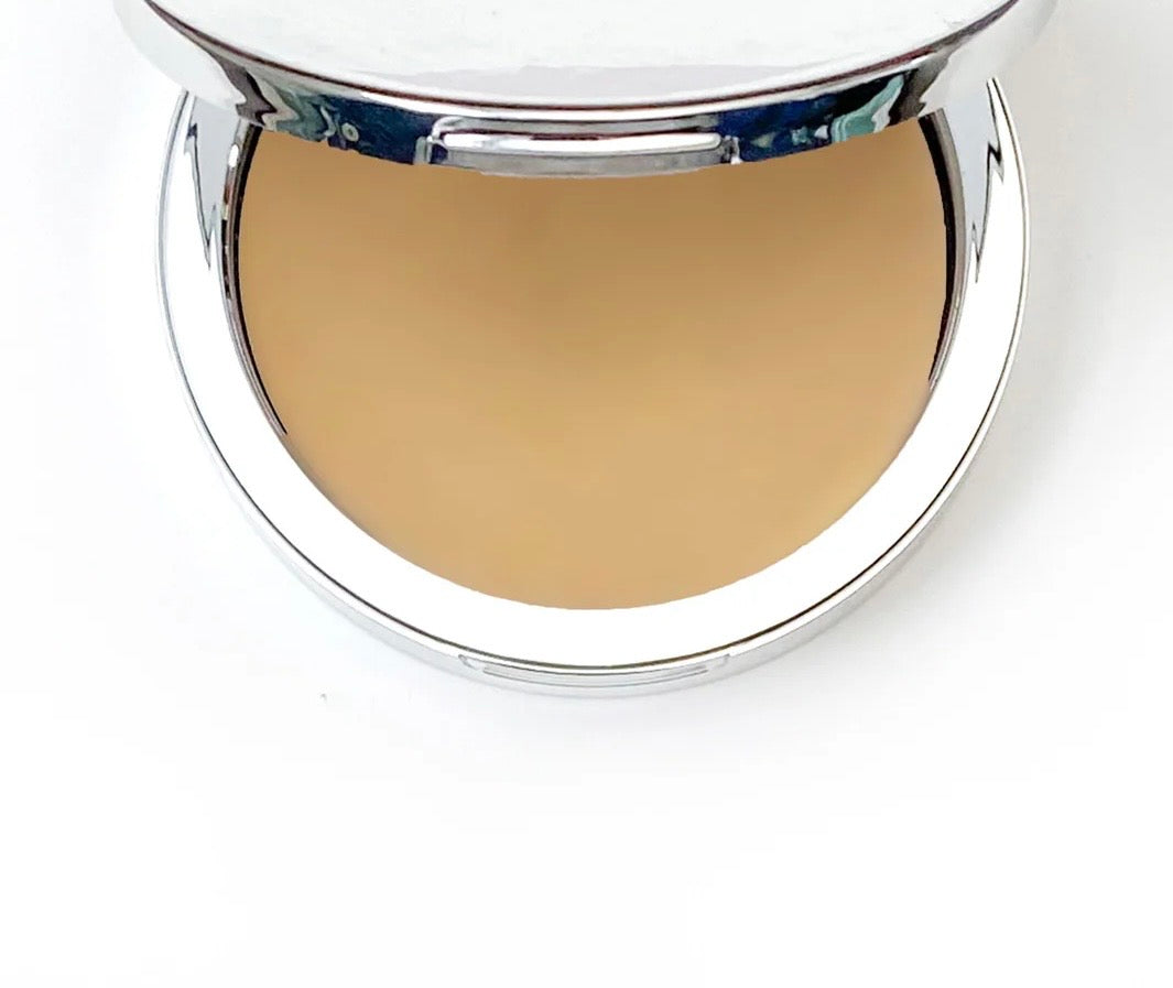 tan beige compact foundation.