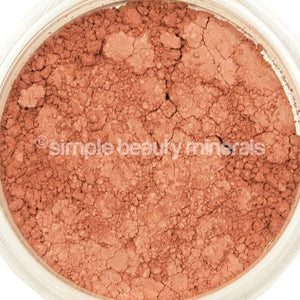 Simple Beauty Minerals - Adobe Mineral Blush - warm shimmer clay earth tone