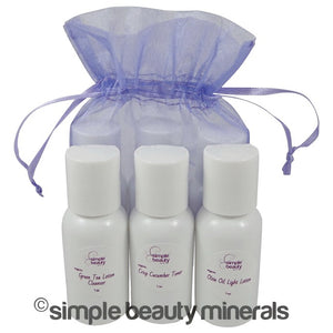 simpe beauty minerals - Comfortable Skin Travel Kit