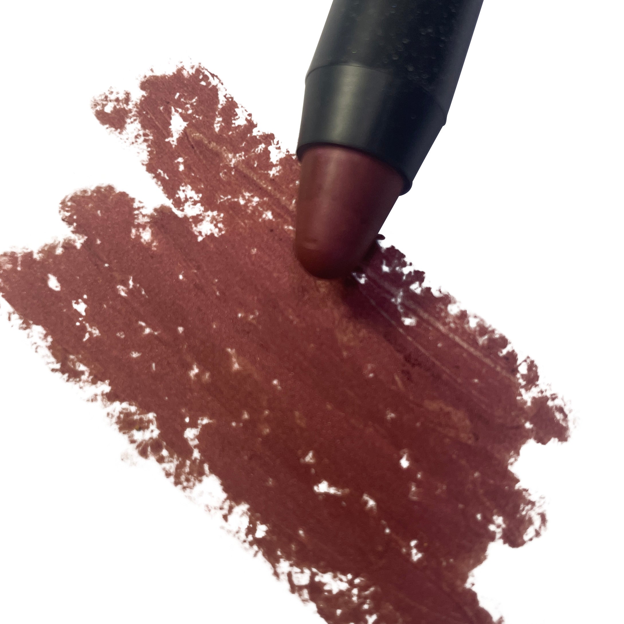 crushed two in one creme crayon with swatch of color