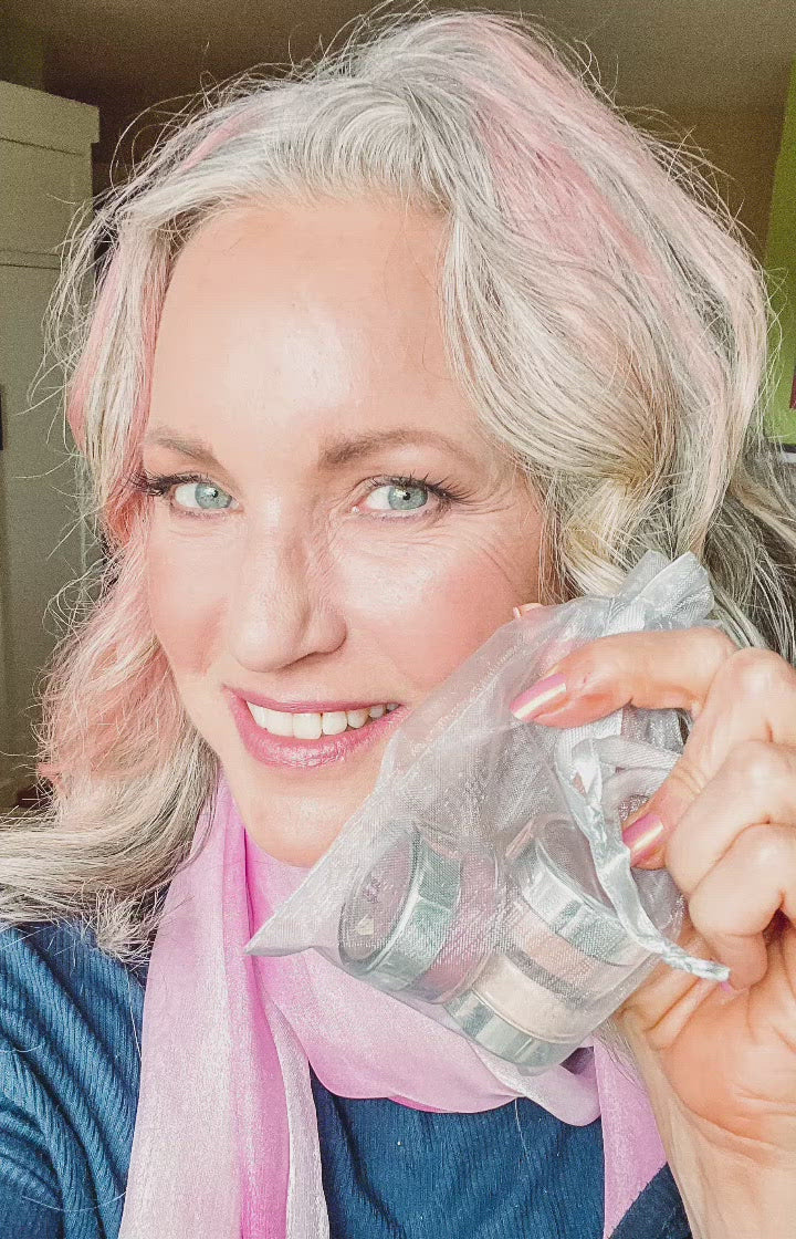 lisa holding glow kit