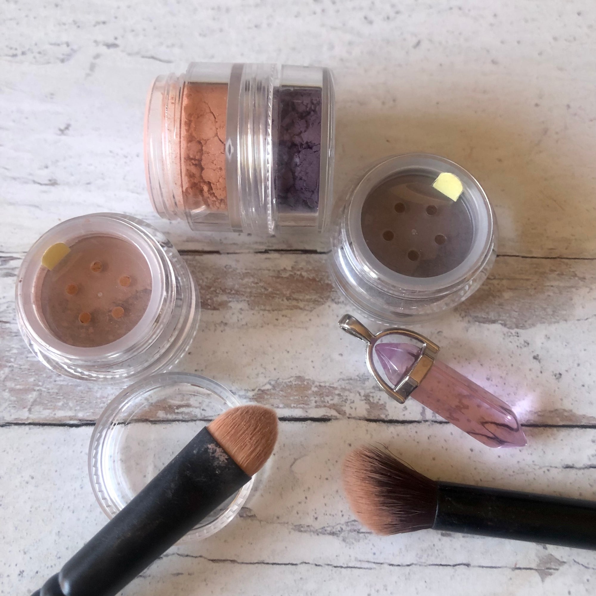 stacker palette of mineral pigments