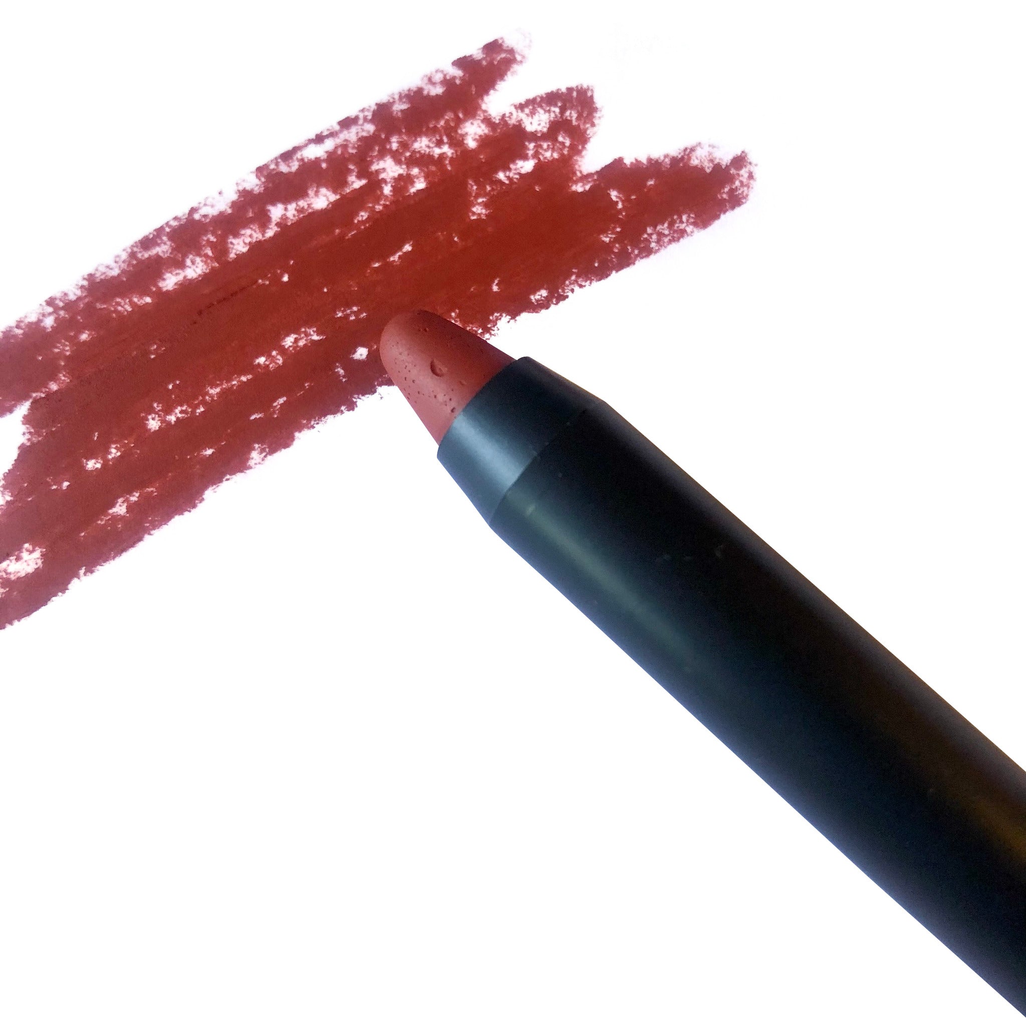 sumac lip pencil and swatch