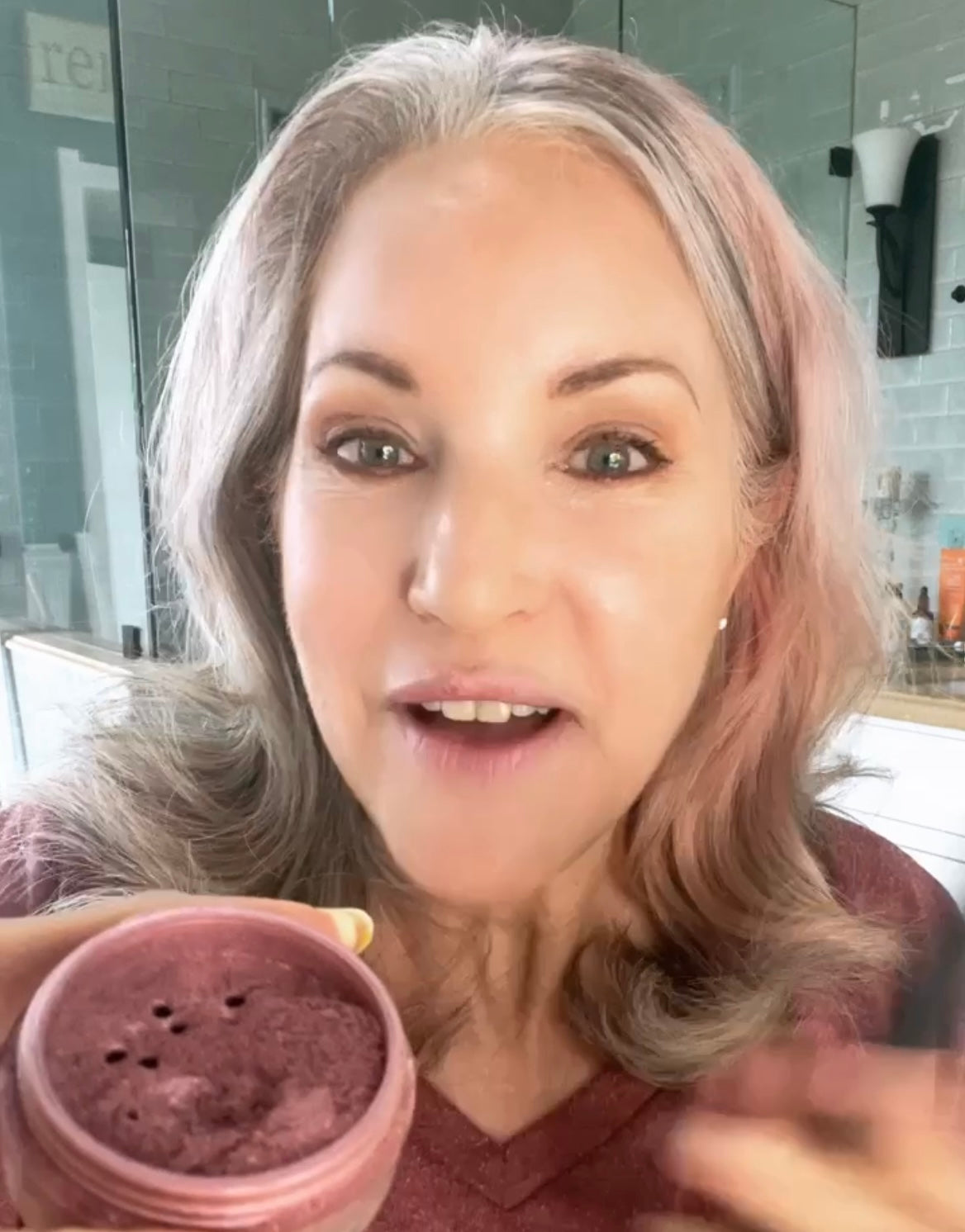 lisa holding sumptuous cheek color