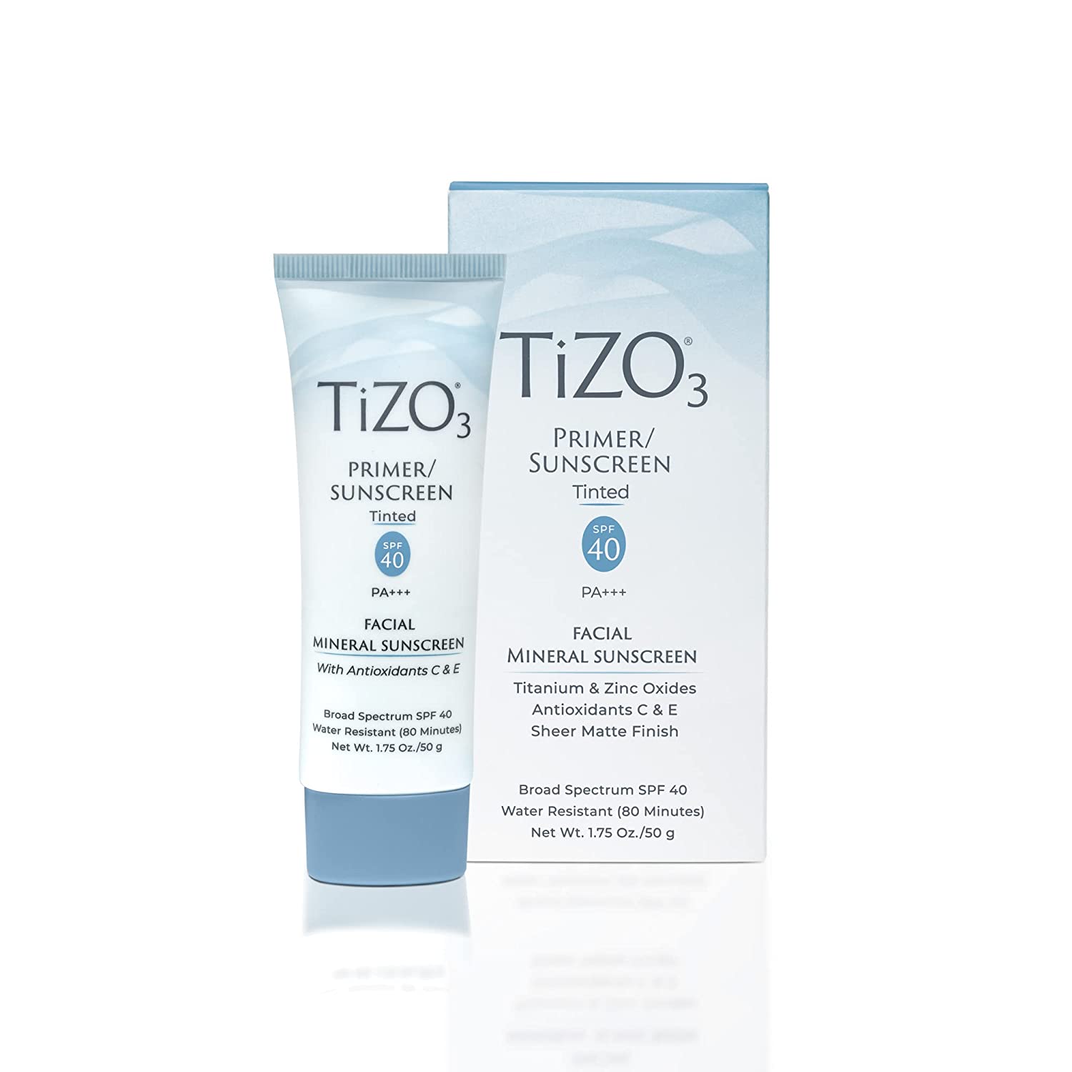tizo primer sunscreen spf 40 with box