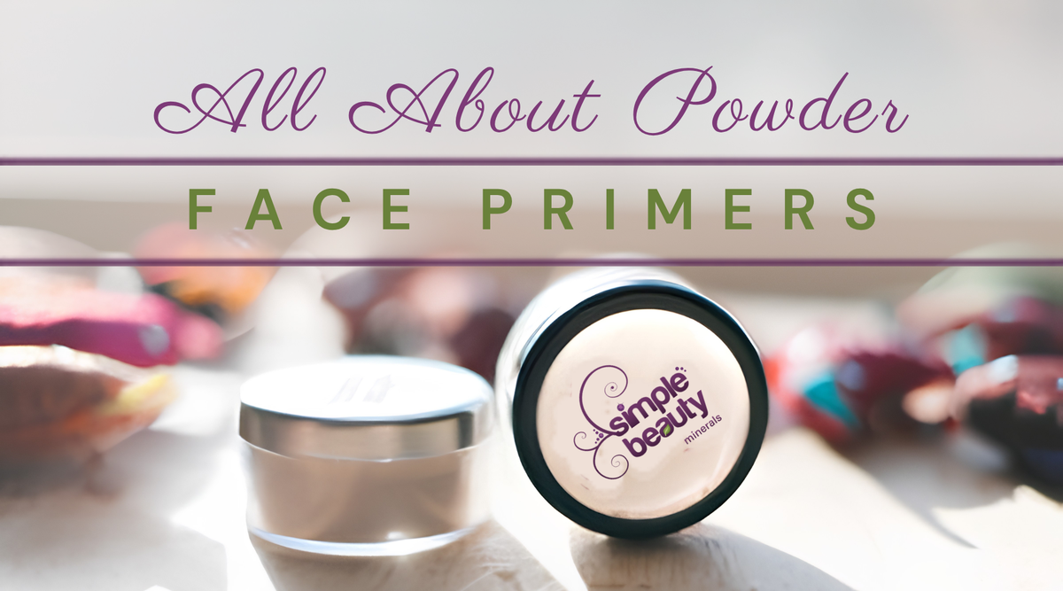 two tubs of mineral-based face primers.