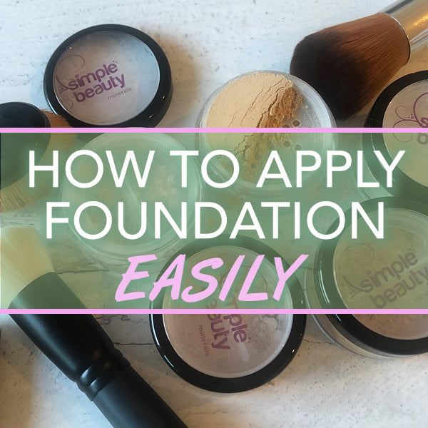 jars of foundation and makeup brushes