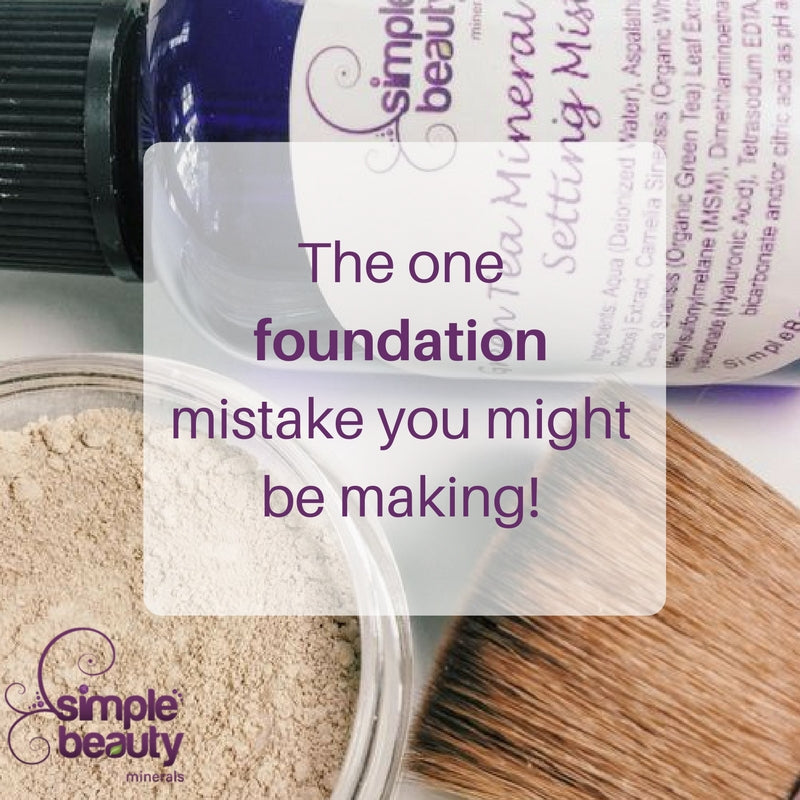 One Foundation Mistake You Are Probably Making