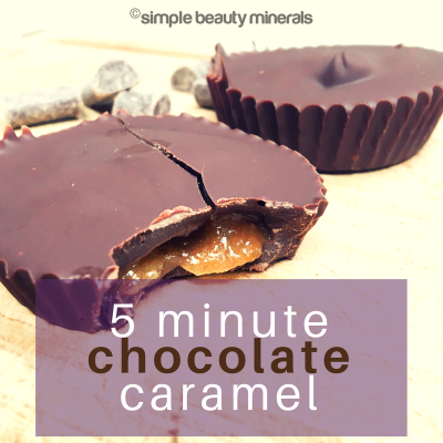 5 Minute Chocolate Caramel Cups