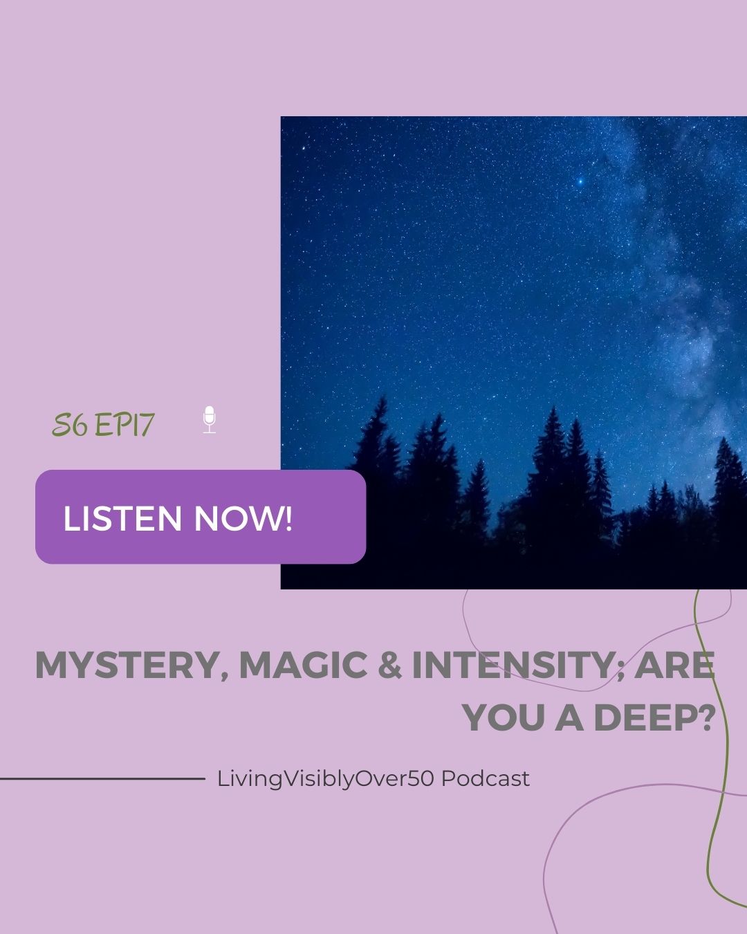 living visibly over 50 podcast 