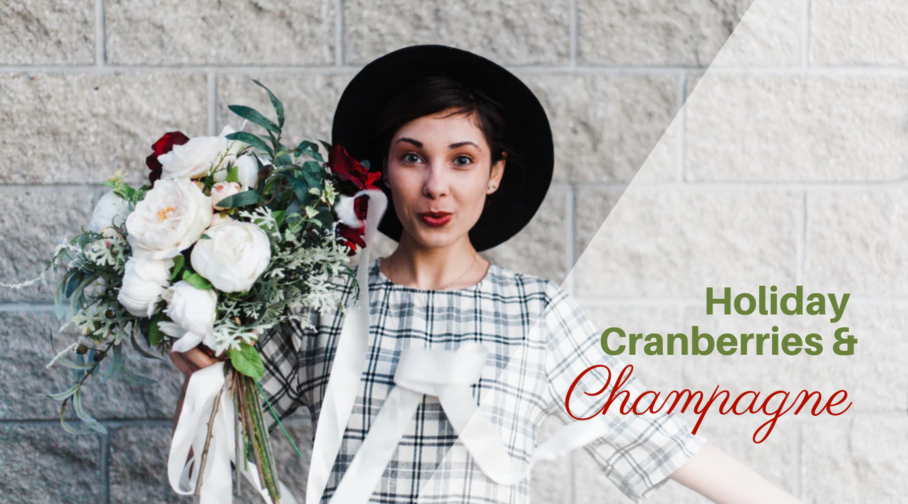 Holiday Cranberries and Champagne