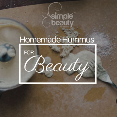 Homemade Hummus For Beauty - simplebeautyminerals.com