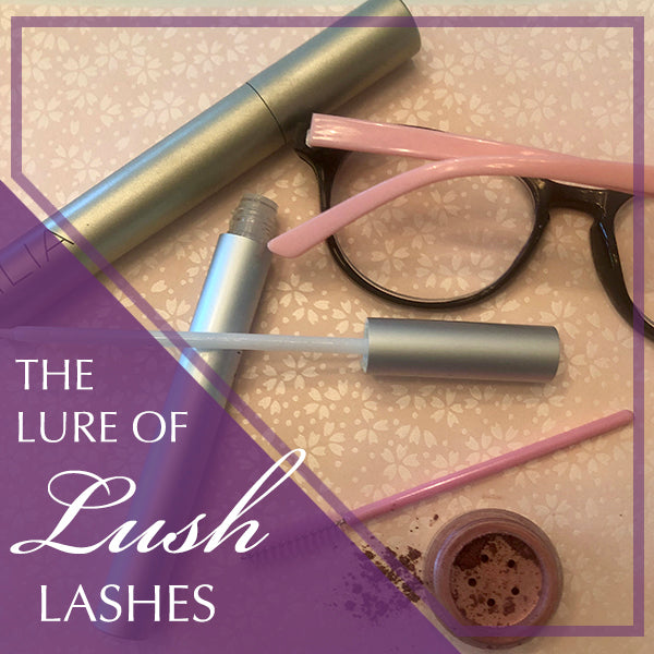 the lure of lush lashes lash serum mascara