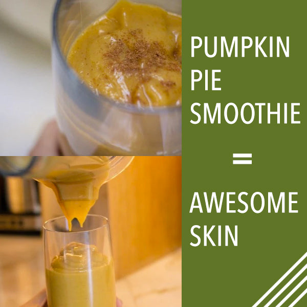 pumpkin pie smoothie good skin - simplebeautyminerals.com