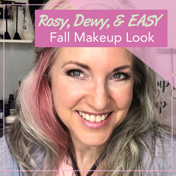 Rosy, dewy natural makeup tutorial