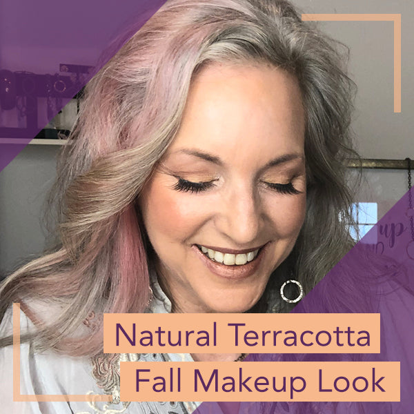 natural terracotta fall makeup look