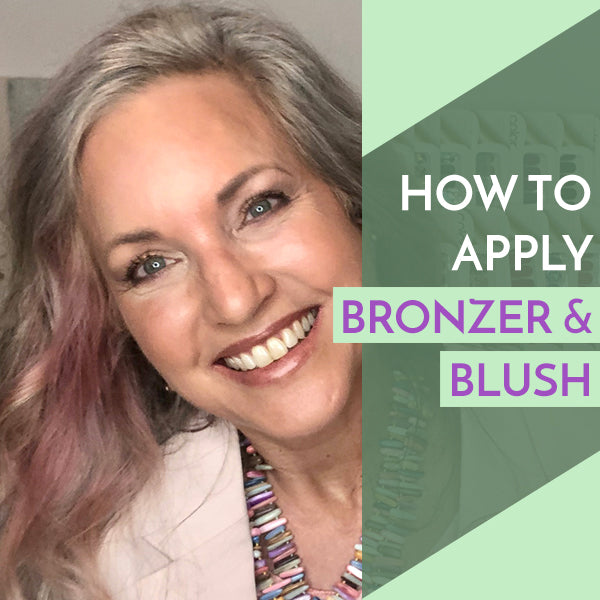 how to apply bronzer and blush