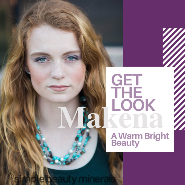 get the look warm and bright - simplebeautyminerals.com