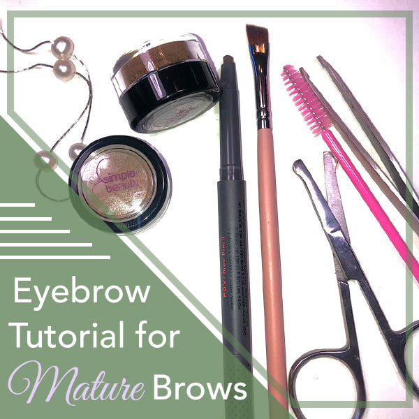 mature eyebrow tutorial