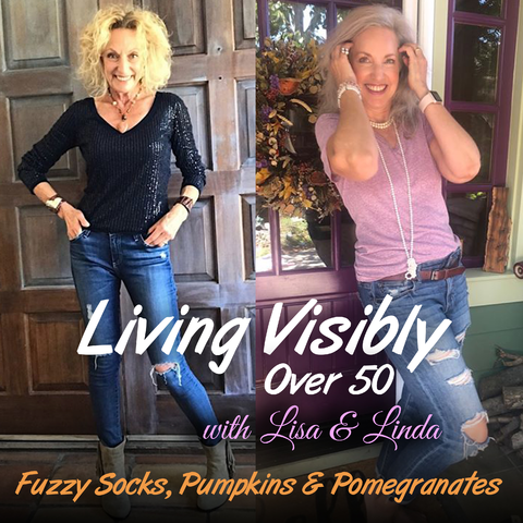 living visibly over 50 podcast cover