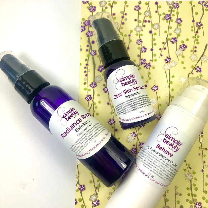 3 skincare formulas for oily blemished skin.
