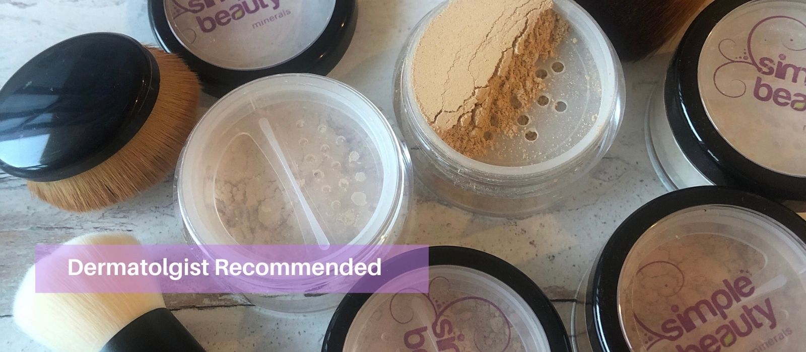 foundations mineral pots dermatologist recommended