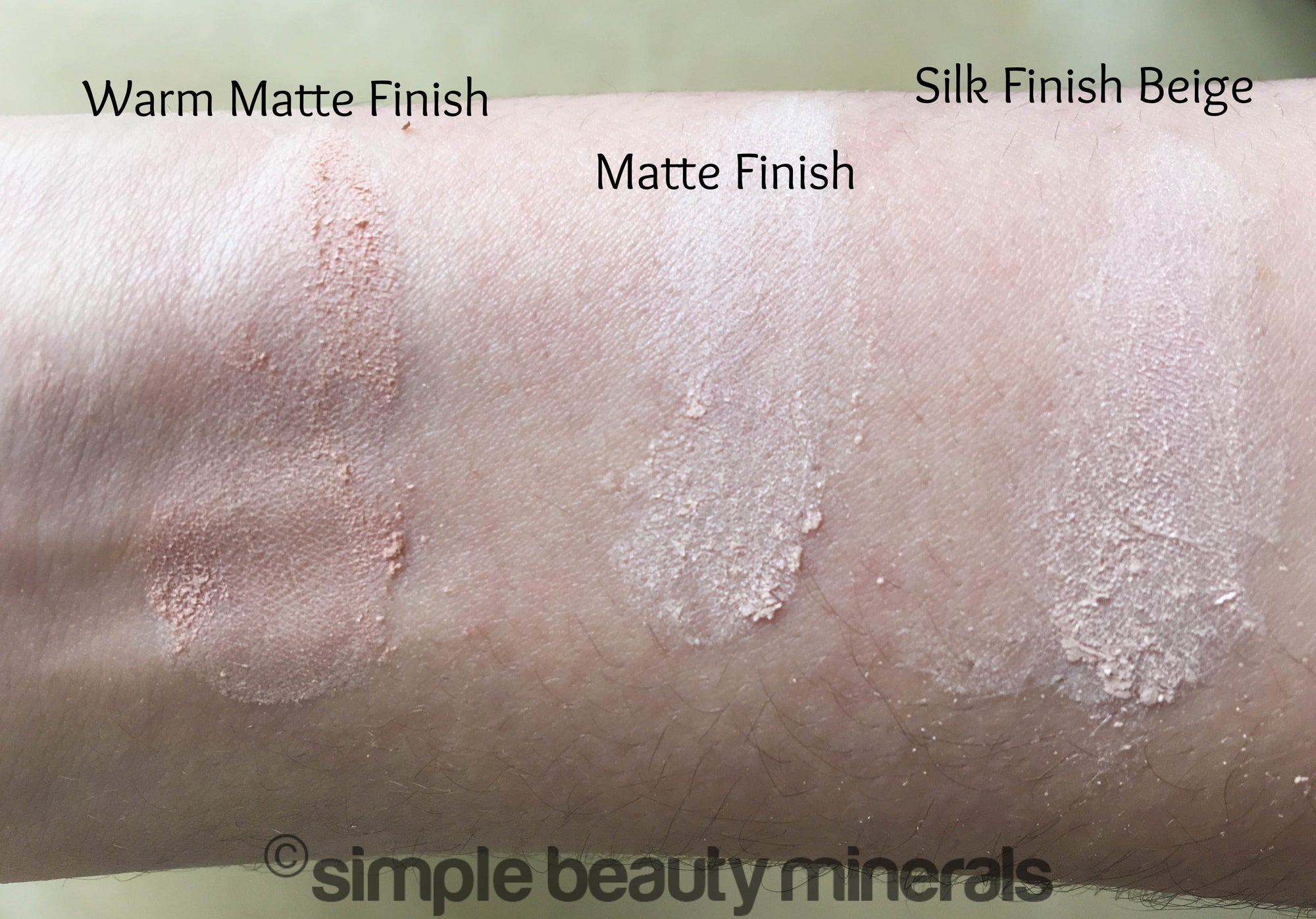Simple Beauty Minerals - Matte Finish Powder