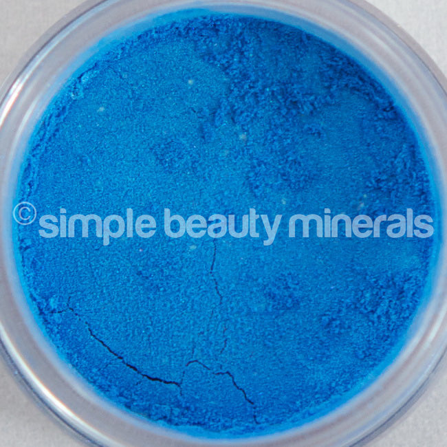 Simple Beauty Minerals - Blastin Blue Mineral Eyeshadow - simplebeautyminerals.com