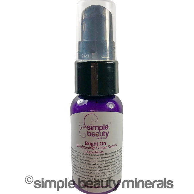 simpe beauty minerals - Bright On – Brightening Facial Serum