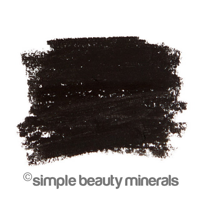 Simple Beauty Minerals - Ebony Black Mineral Eyeliner Pencil
