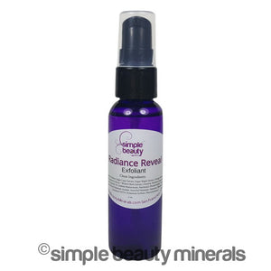 simpe beauty minerals - Radiance Reveal leave on Exfoliant