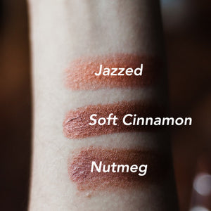lipstick swatches 3 shimmer browns
