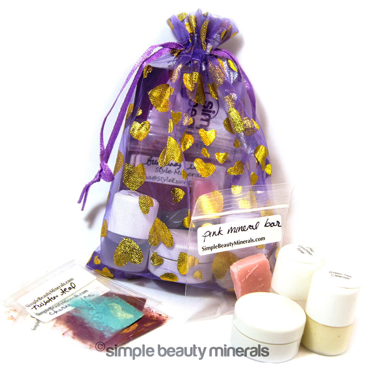 Custom Mineral Makeup Sample Packet – simplebeautyminerals.com