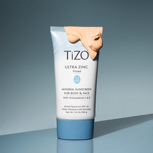 TIZO Ultra Zinc Tinted | Non Tinted Mineral Sunscreen For Face & Body